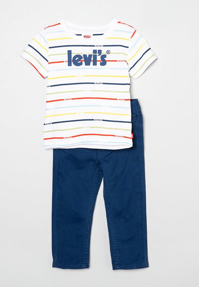 Levi's® LOGO STRIP TEE COLORED SET