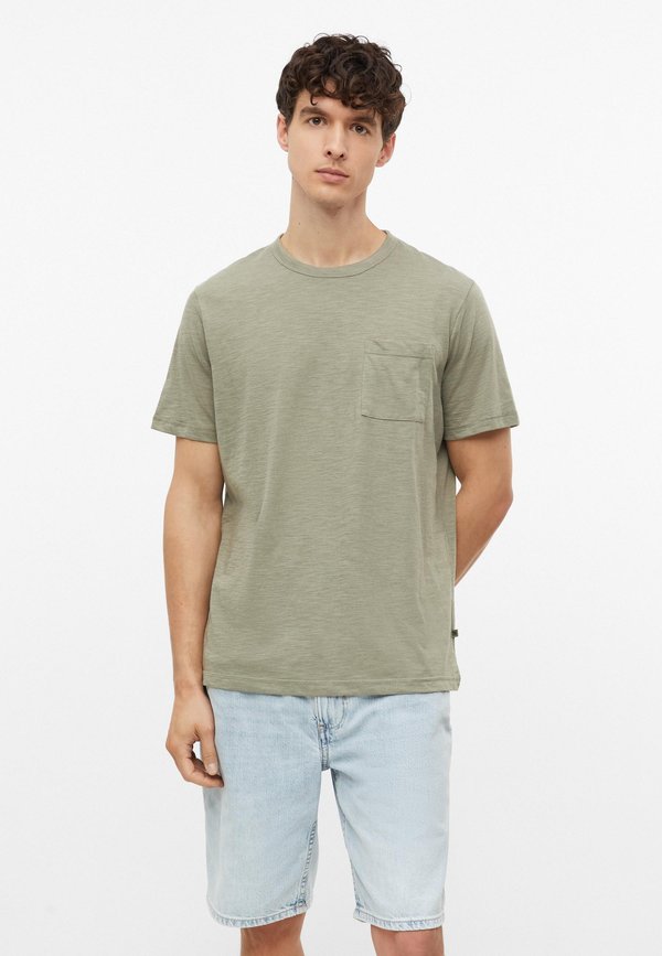 s.Oliver T-SHIRT - Basic T-shirt - helles olivgrün