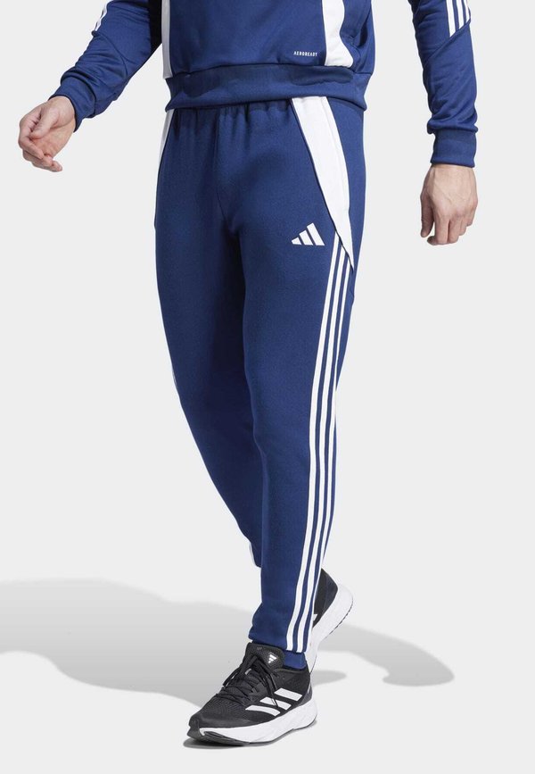 adidas Performance TIRO24 SWEAT PANT - Tracksuit bottoms - team navy blue white
