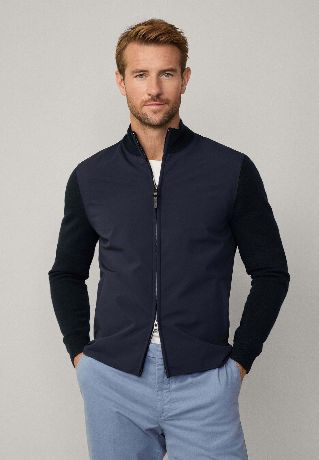 Hackett London NYLON FZIP HYB