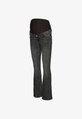 Vero Moda Flared maternity Fit - Bootcut jeans - dark grey denim
