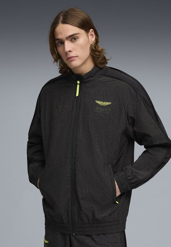 Puma PUMA X ASTON MARTIN ARAMCO F1® TEAM T7 TRAININGSJACKE - Training jacket - black
