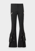 OFF-WHITE BELT FLARE PANTS