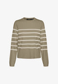 Vero Moda Knitted VMSABA Knitted - Jumper - silver mink