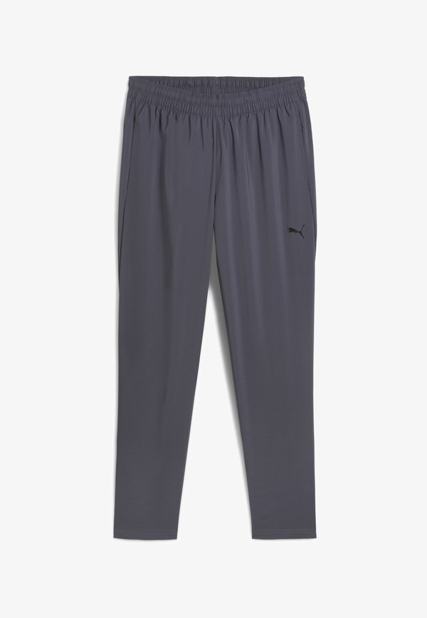 Puma M TAD ESSENTIALS TAPERED PANT - Tracksuit bottoms - galactic gray
