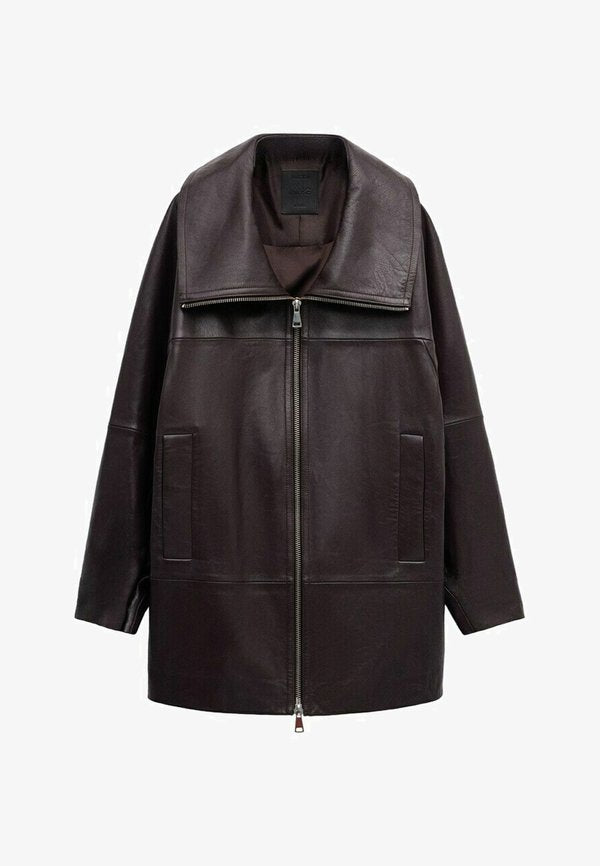 Mango Short coat - bordeaux