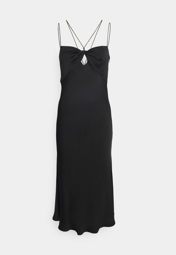 Calvin Klein MICRO STRAP TWIST SLIP DRESS