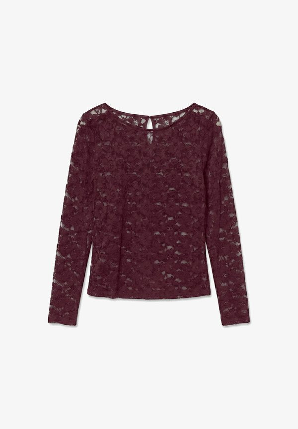 Vero Moda TOP VMDEA TOP - Blouse - winetasting