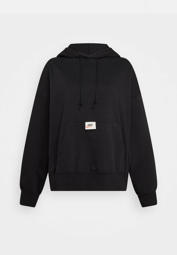 Nike Sportswear HOODIE - Hoodie - black/white