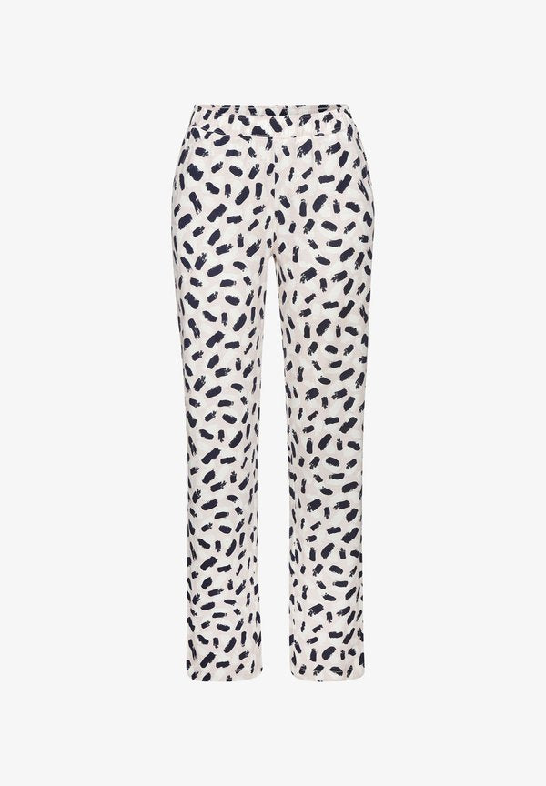 s.Oliver PYJAMAHOSE - Pyjama bottoms - rosa-gemustert