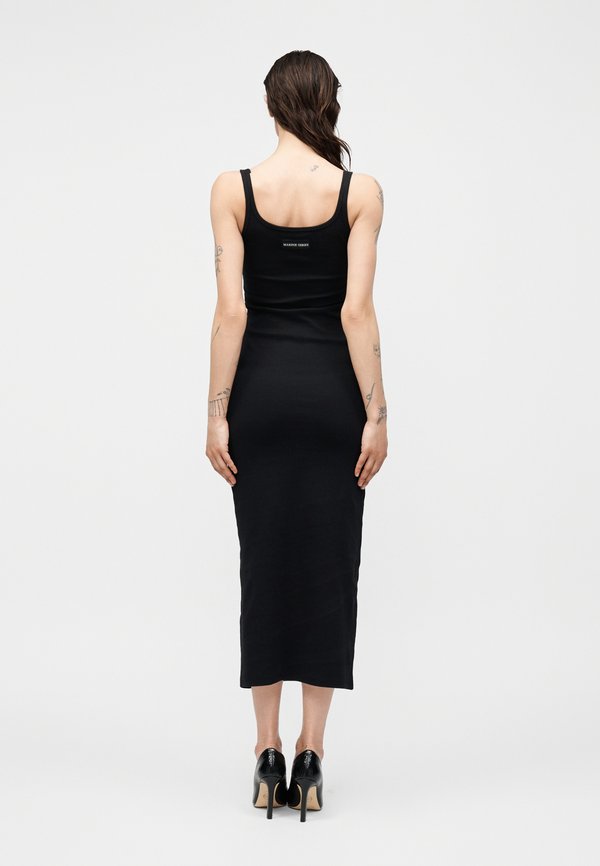 MARINE SERRE MOON LOGO LONG DRESS