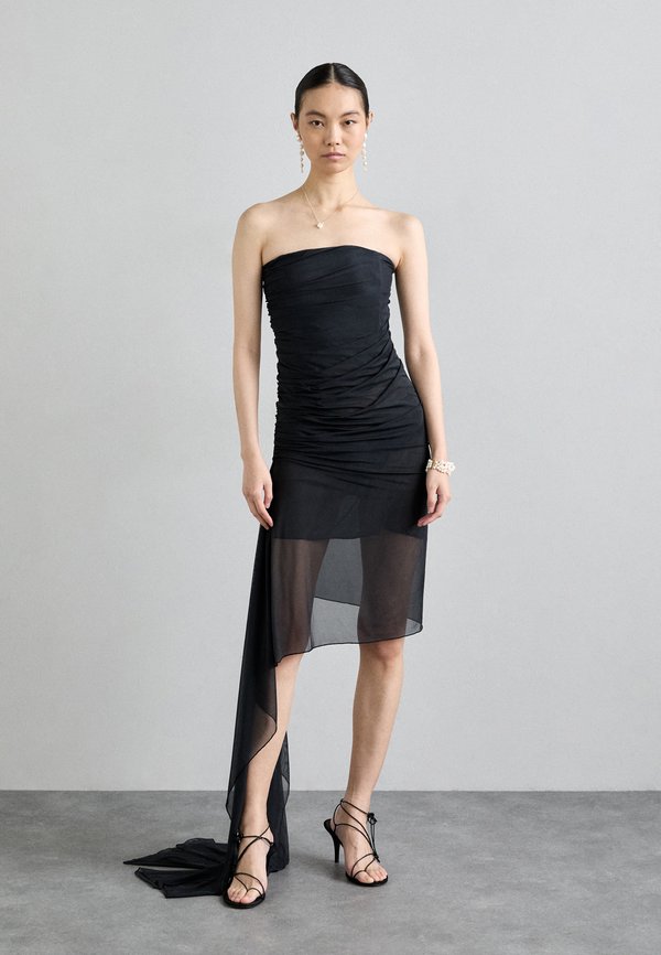 Ioannes DRAPED TUBE DRESS