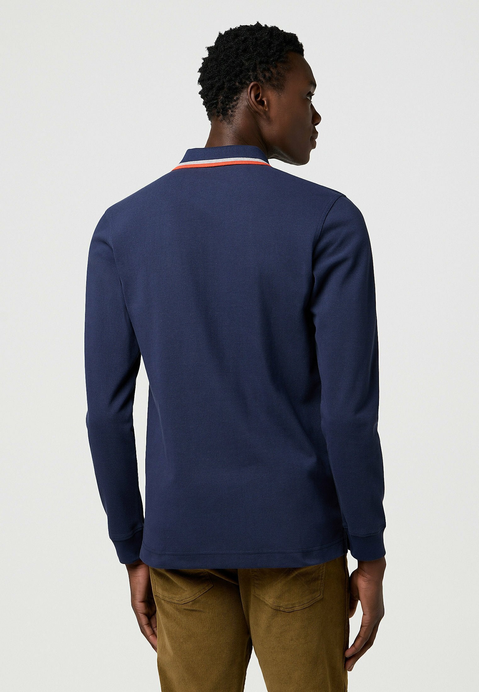 Wrangler LONG SLEEVE LS_POLO_SHIRT FOR MENS - REGULAR FIT .