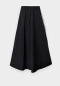 adidas Originals FIREBIRD SKIRT - Maxi skirt - black/white