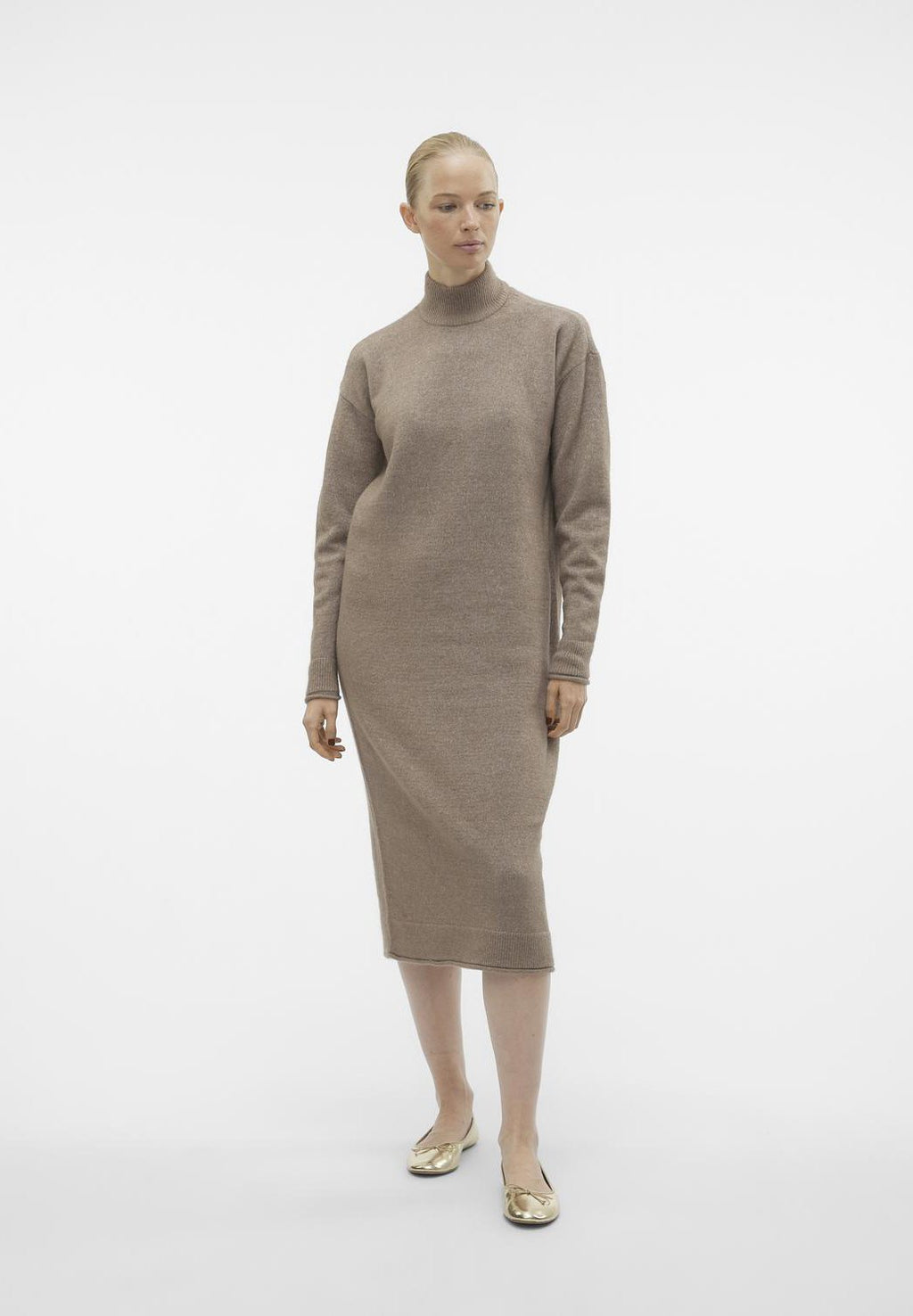 Vero Moda VMKADEN HIGHNECK CALF DRESS