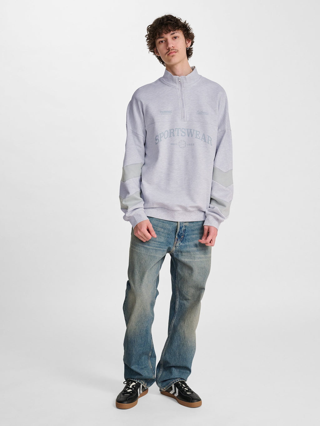 Hummel OVERSIZED HALFZIP UNISEX