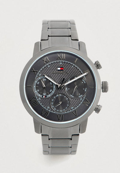 Tommy Hilfiger OXFORD - Chronograph watch - grey