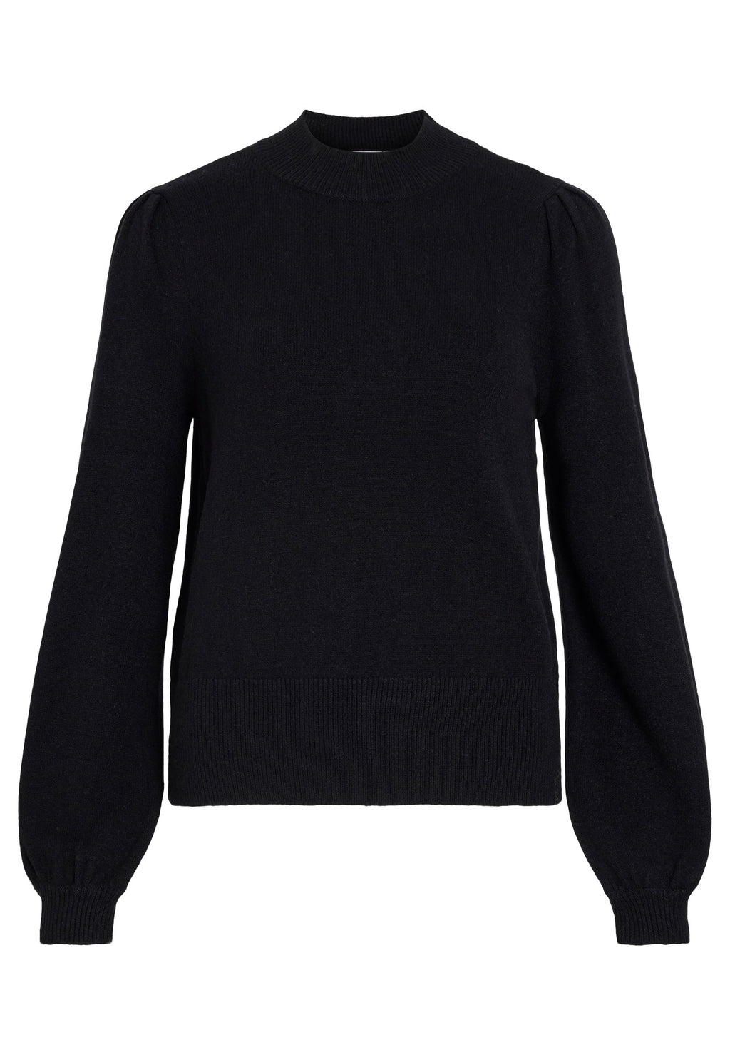 VILA VIRIL TURTLE-NK BALLOON L/S TOP - NOOS