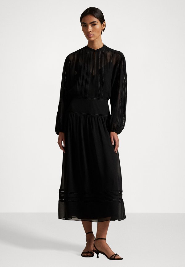 Polo Ralph Lauren LACE-TRIM GEORGETTE DRESS
