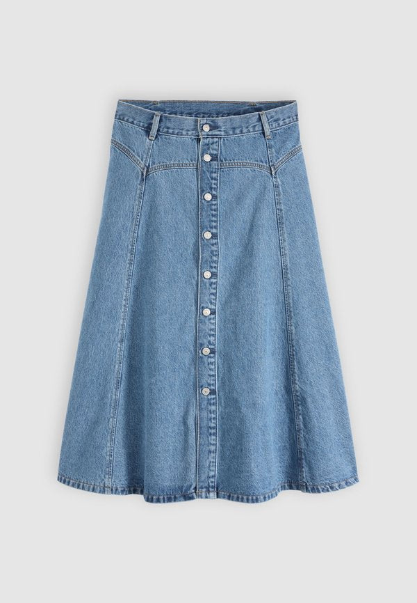 Levi's® YOKED WESTERN - A-line skirt - inner adventurer