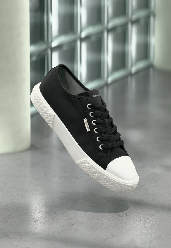Calvin Klein LACEUP - Trainers - black/honey