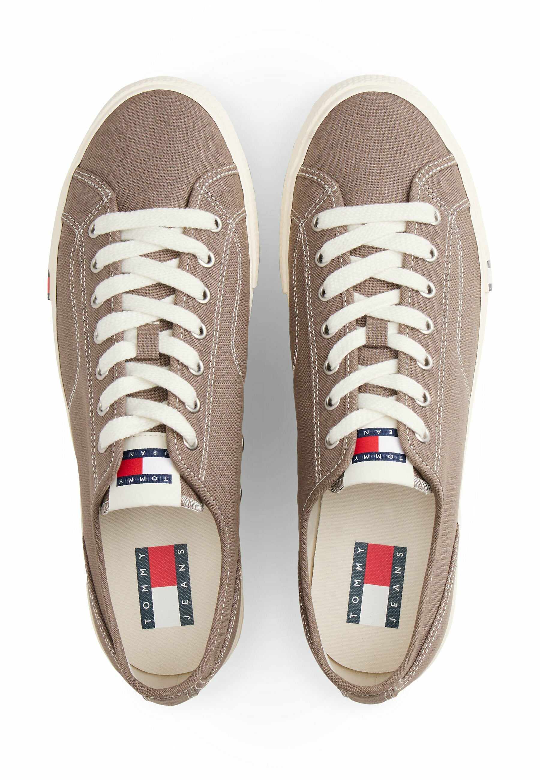 Tommy Jeans ARCHIVE FLAG STRIPE CANVAS TRAINERS