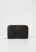Guess CRESIDIA II ZIP AROUND - Wallet - black