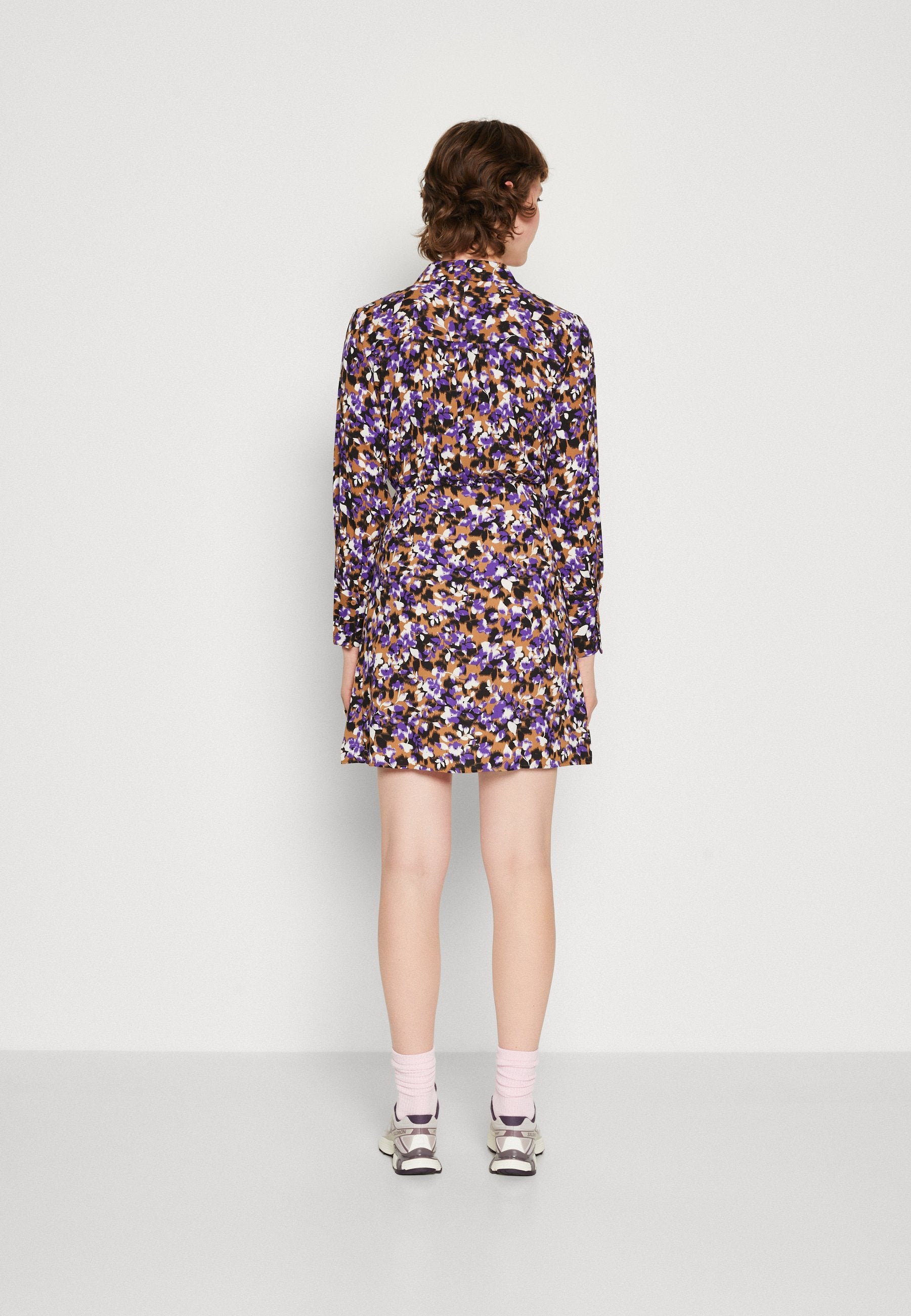 JDY JDYMOCCA FITTED WRAP DRESS