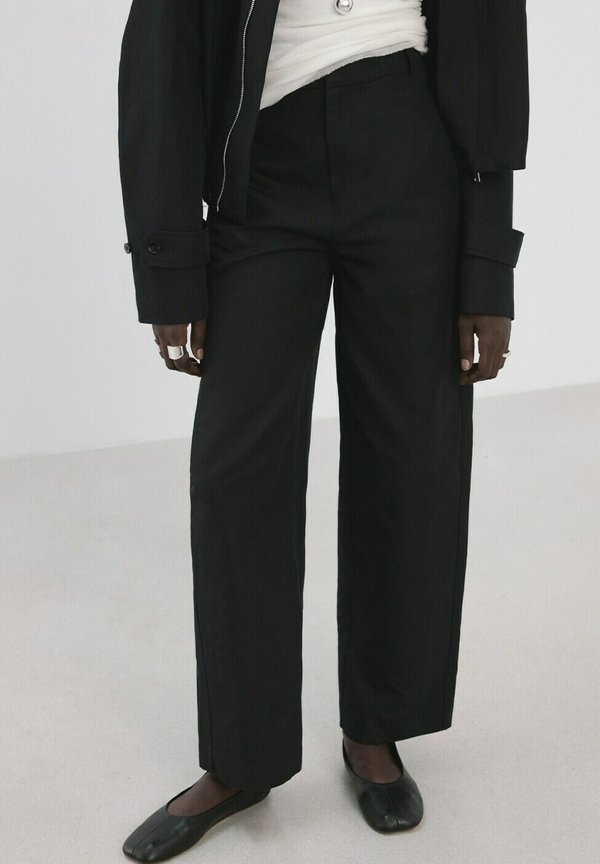 Mango ADULT - Trousers - black