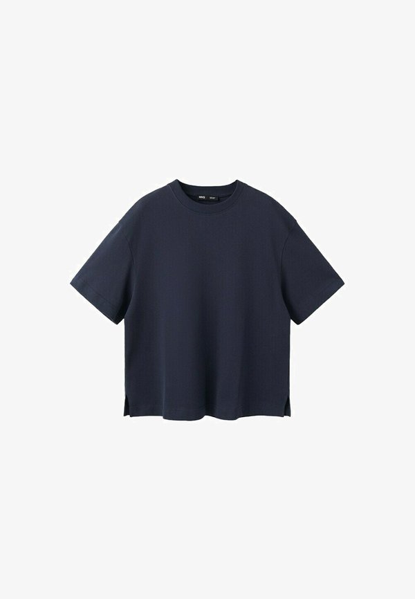 Mango Basic T-shirt - royal blue