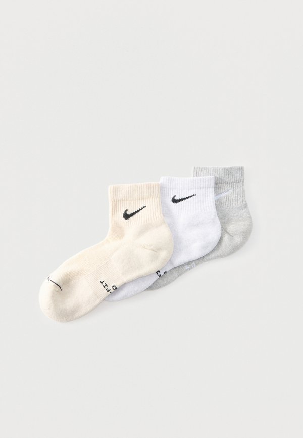 Nike Performance UNISEX 3 PACK - Sports socks - white/beige/multi-coloured