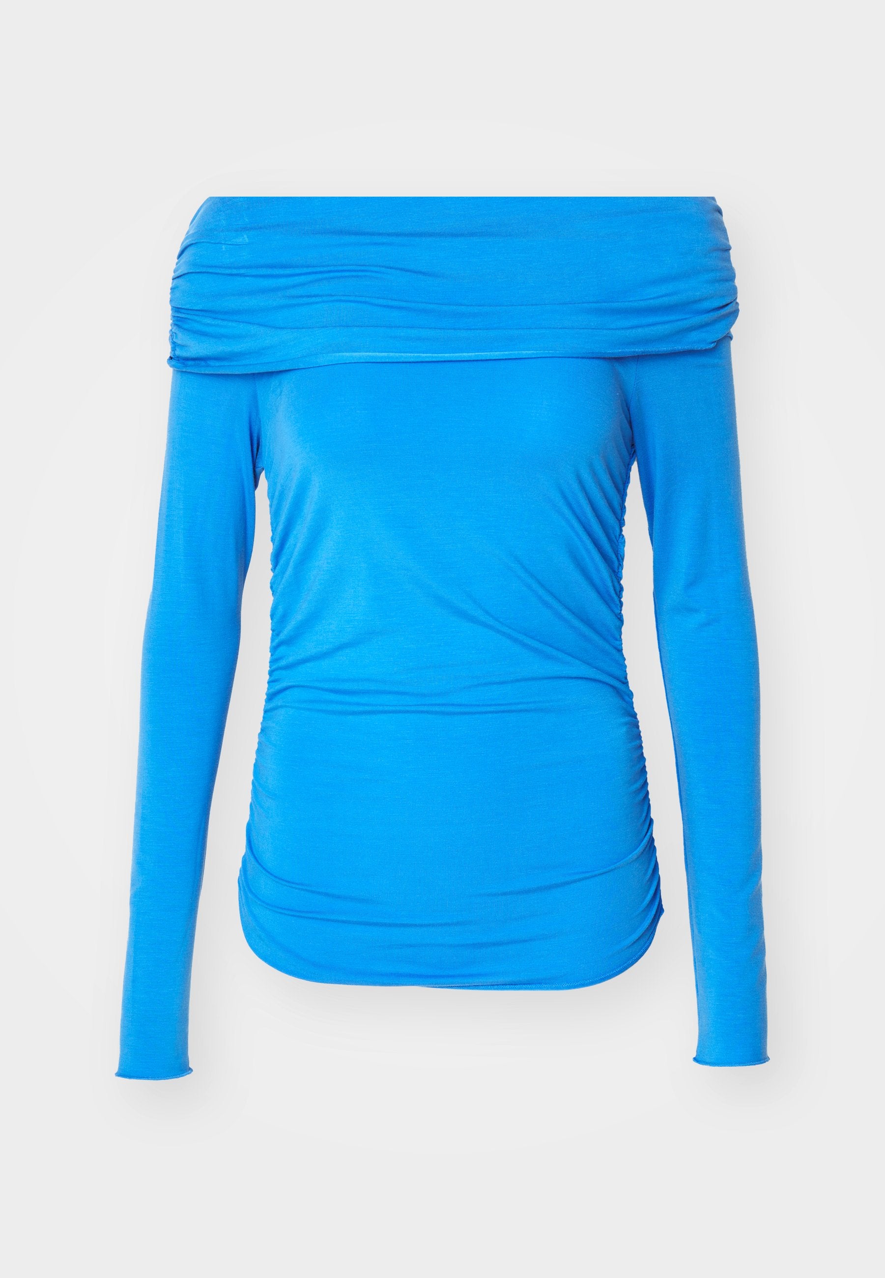 Weekday FOLDED OFF SHOULDER LONG SLEEVE TOP