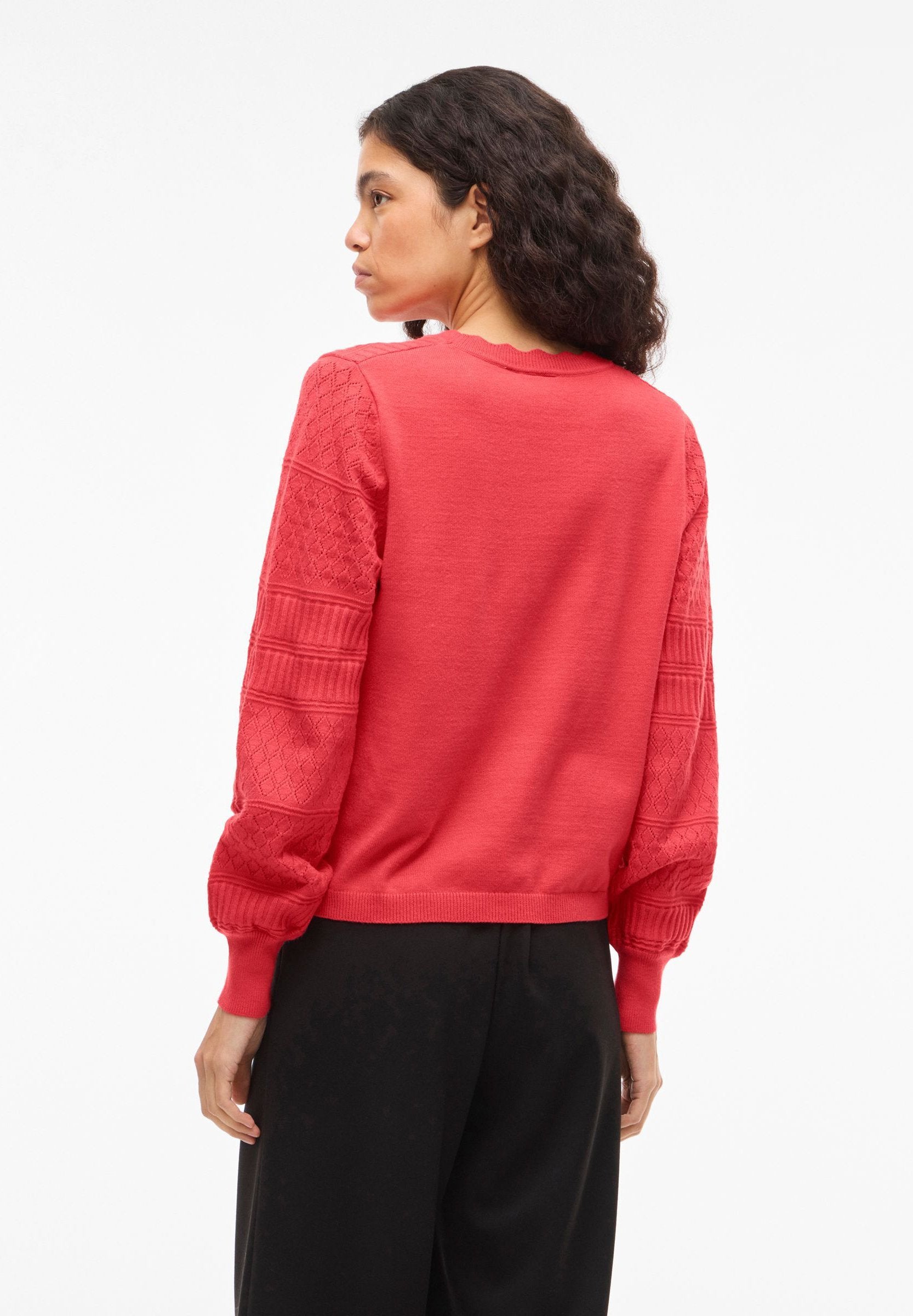 VILA Knitted VIMILOS Pointelle