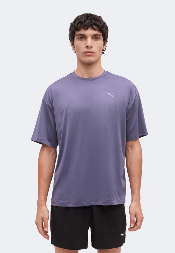 Puma OVERSIZED TEE - Sports T-shirt - inky depths