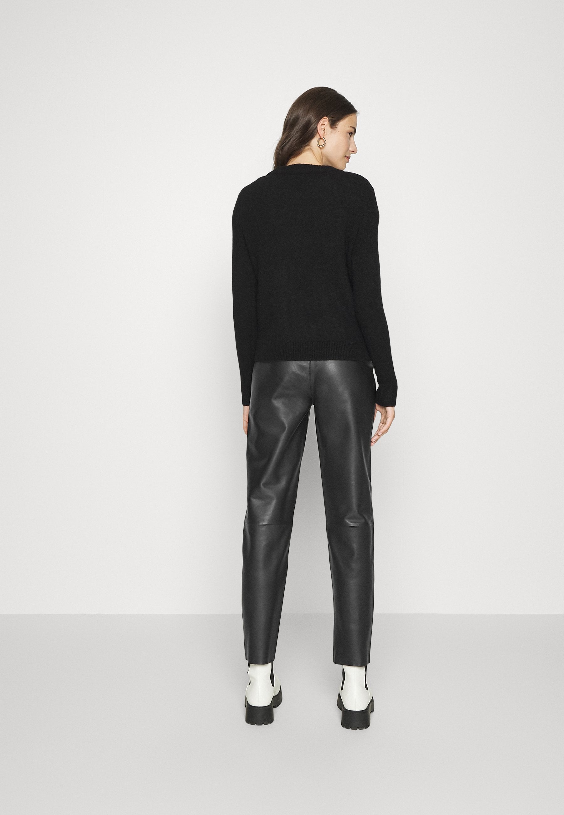 Selected Leather tapered