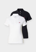 Levi's® 2 PACK - Polo shirt - caviar/white
