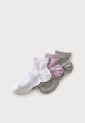 Under Armour VANISH 3 PACK - Sports socks - light pink/white/olive