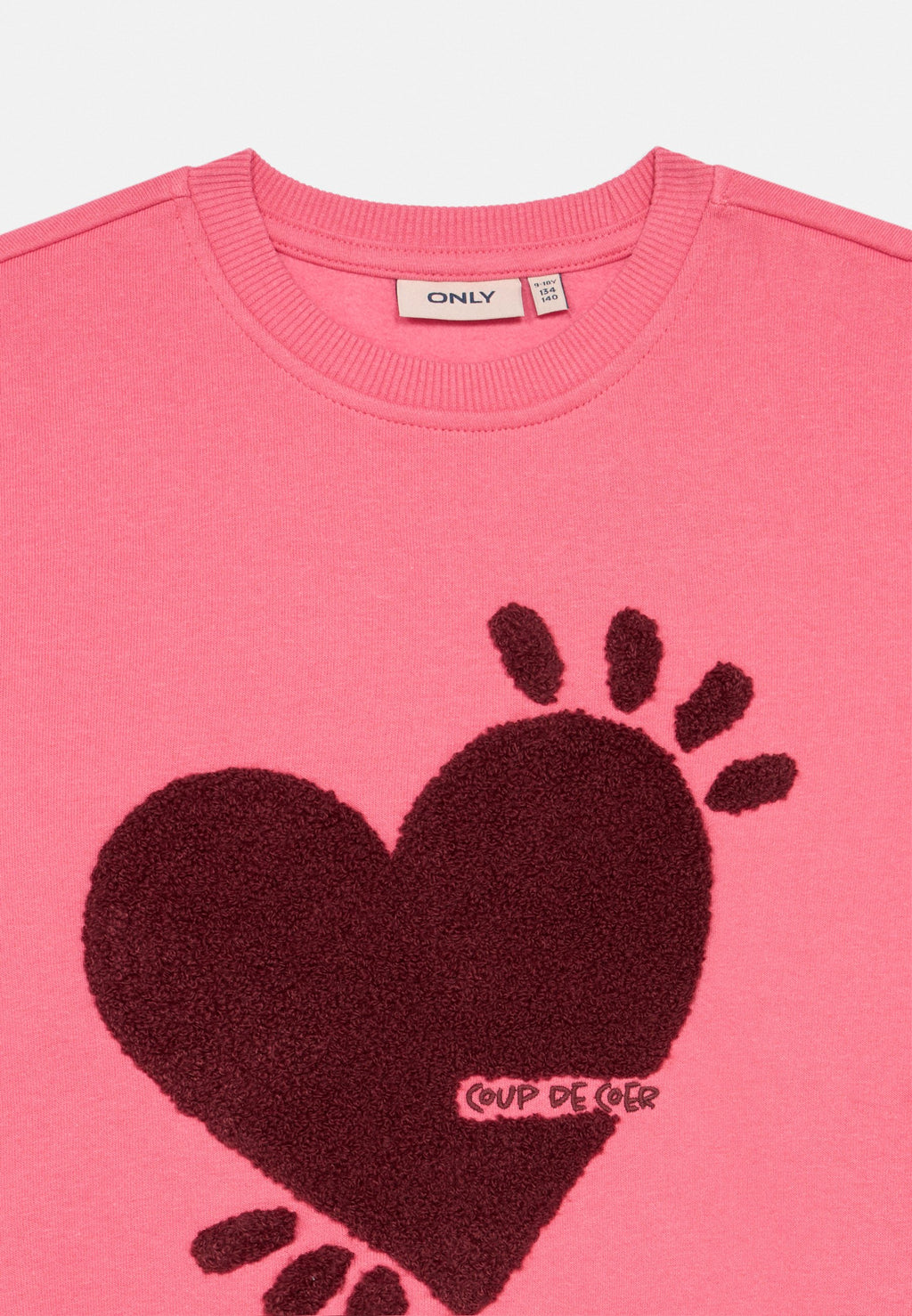 ONLY GIRLS KOGTAMMIE LIFE PRINT O NECK