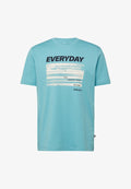 s.Oliver T-SHIRT - Print T-shirt - türkis