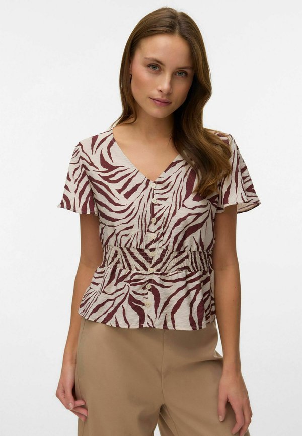 Vero Moda VMJOSIE - Top - pumice stone