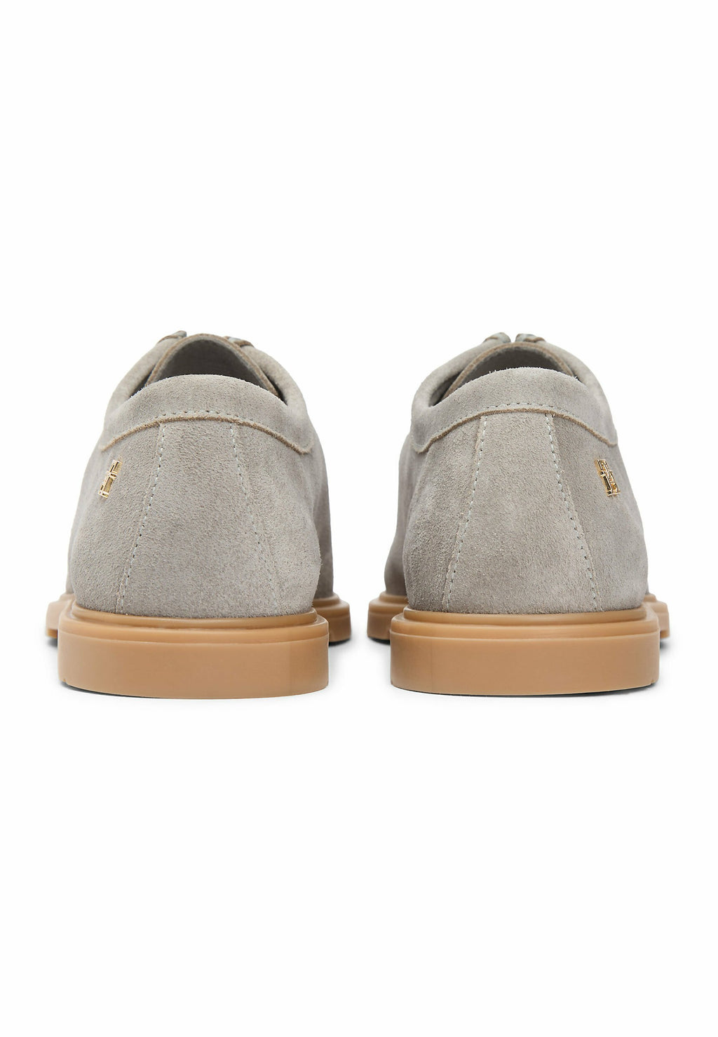 TH MONOGRAM SUEDE MOC TOE LOAFERS Media 4
