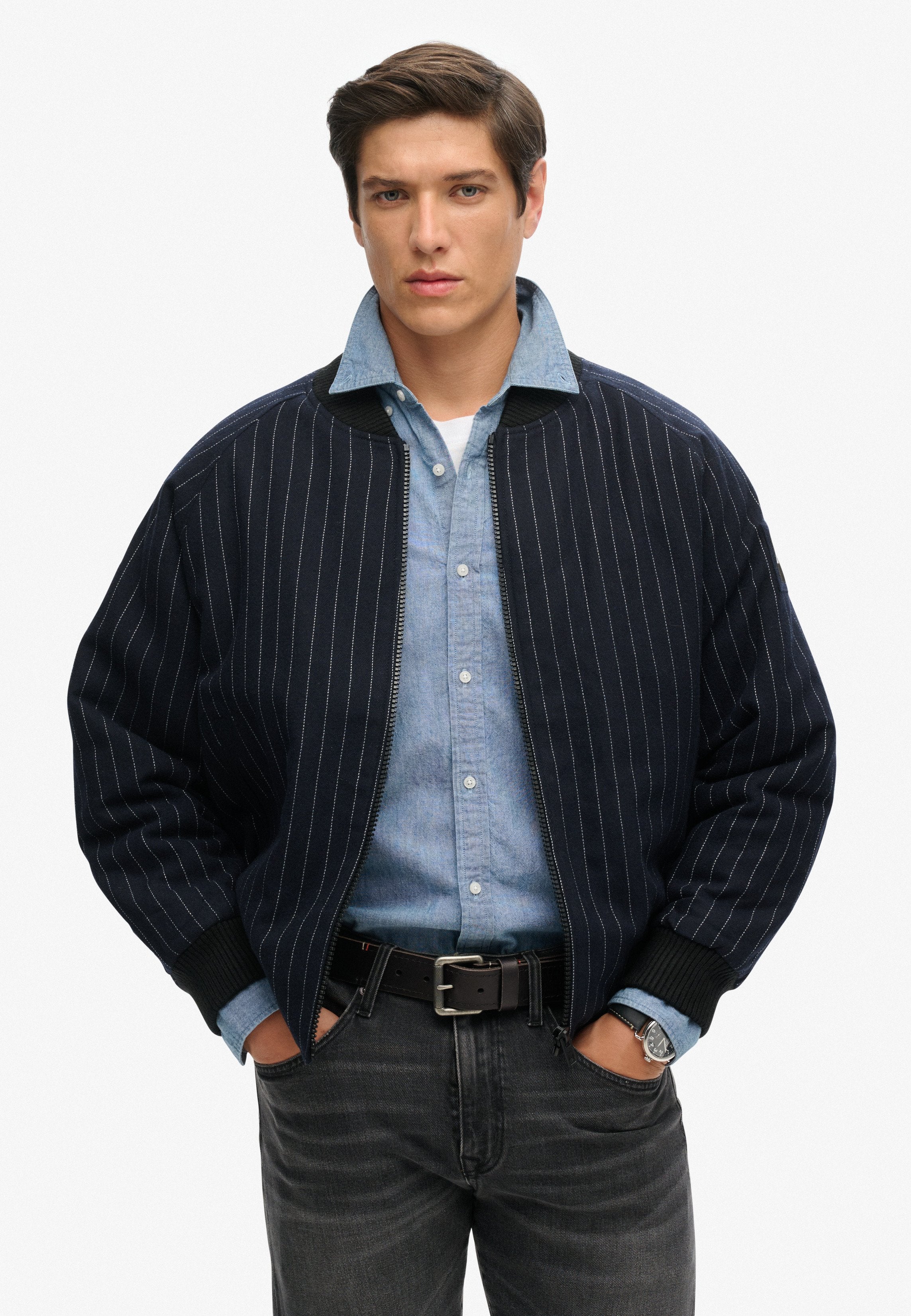 Superdry & Co LIMITED EDITION UNISEX PINSTRIPE