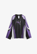 Puma STREET GLAM OVERSIZED BEDAZZLED JERSEY - Long sleeved top - black
