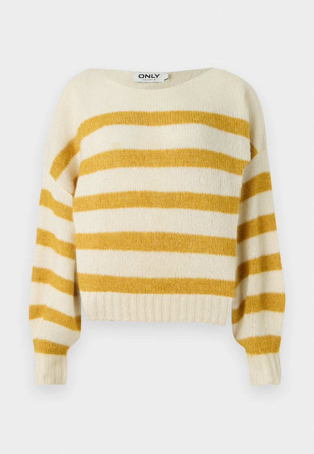 ONLY ONLAYA LIFE L/S BOATNECK CC KNT