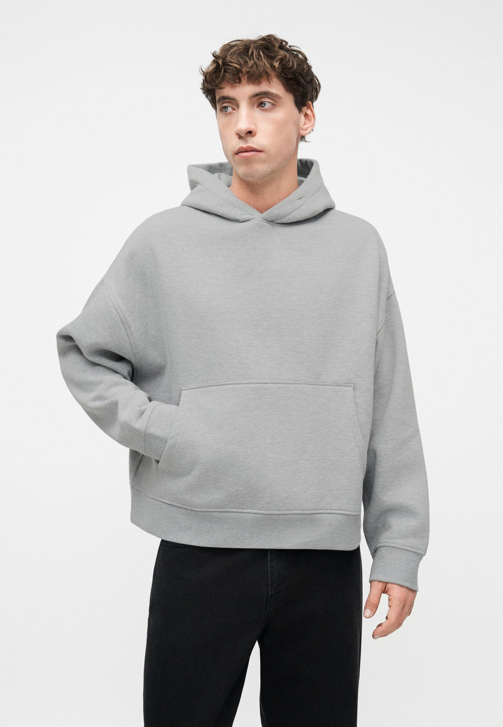 FAVELA BOXY FIT MELANGE HOODIE