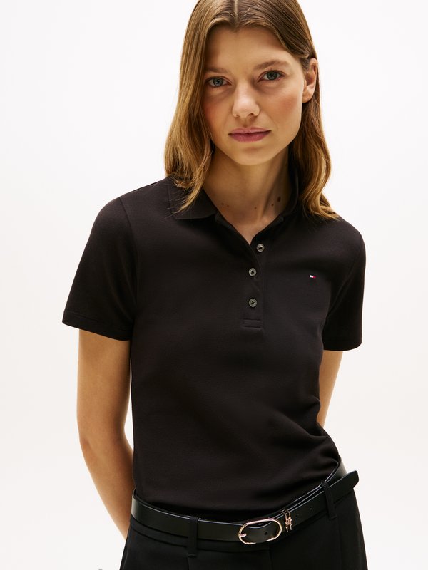 Tommy Hilfiger Polo shirt - schwarz
