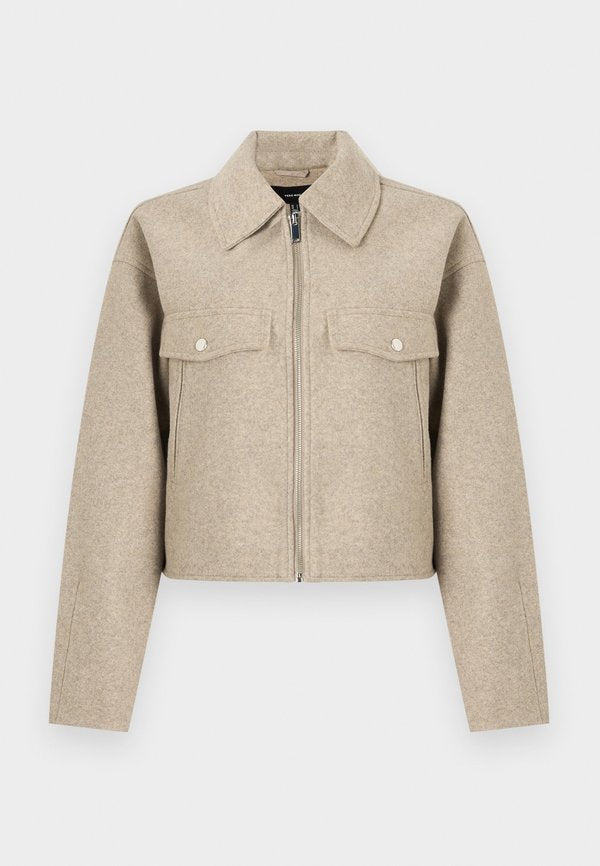 Vero Moda VMFORTUNEFREJ - Light jacket - silver mink detail:melange