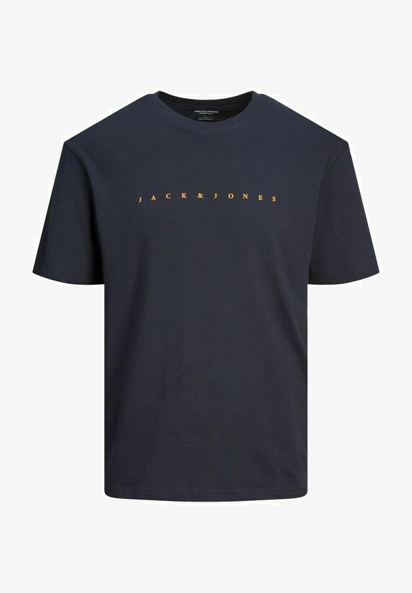 Jack & Jones JJESTAR JJ  SS NOOS PLS - Print T-shirt - dark navy