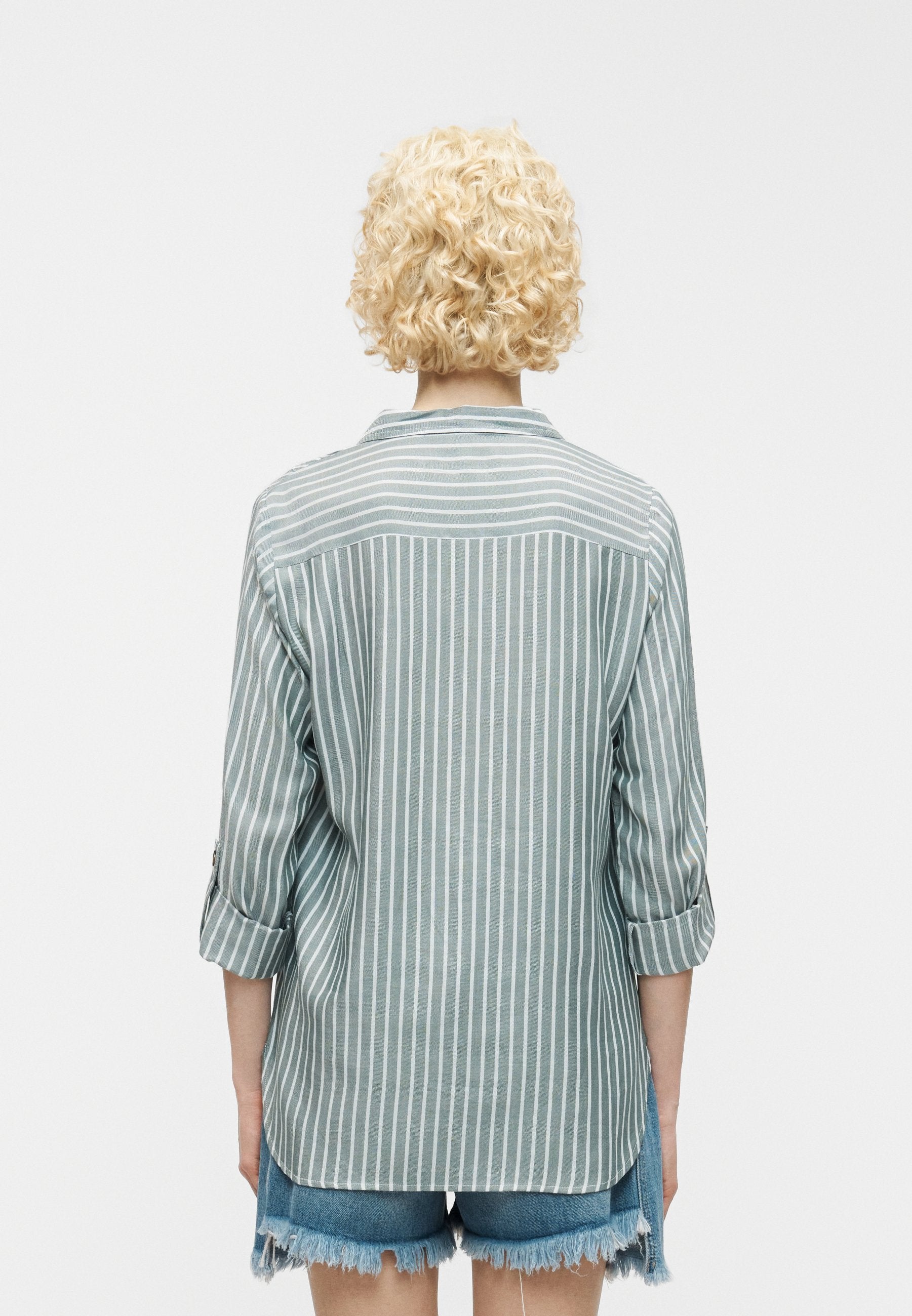 ONLY ONLRILLO PUORI STRIPE SHIRT