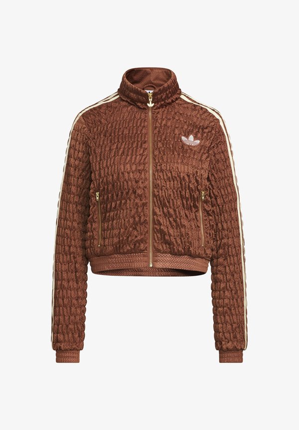 adidas Originals SMOCKED - Summer jacket - preloved brown